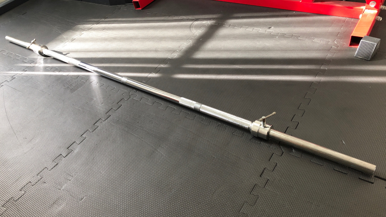 FIGHTING ROAD バーベルシャフト(180cm)」レビュー｜筋肉酒場